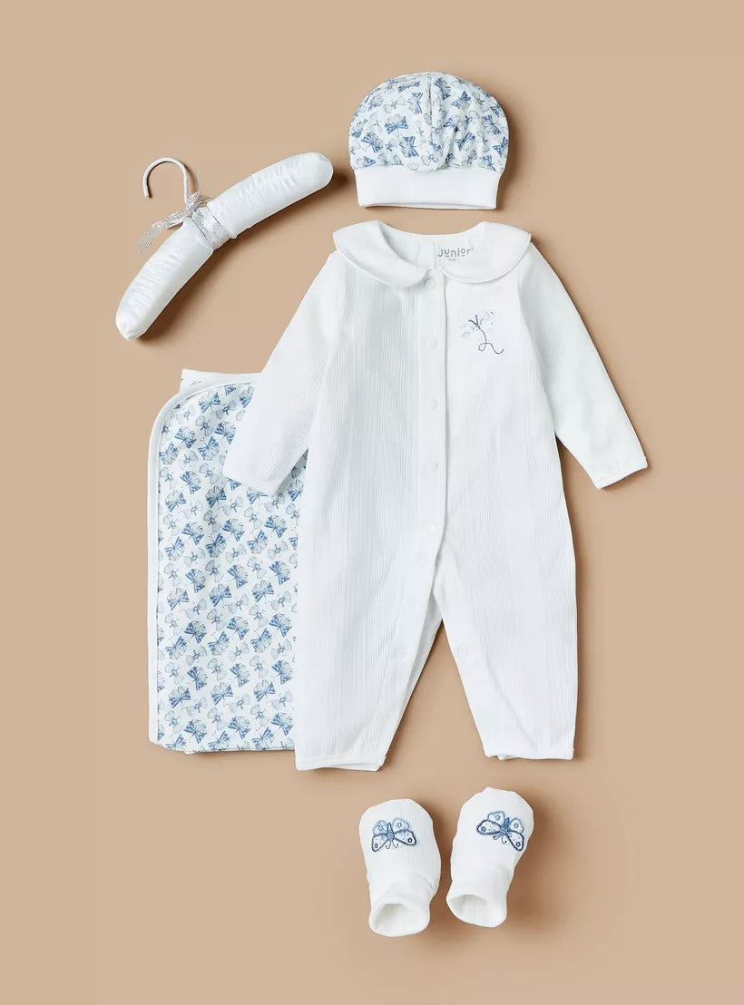 Babyshop - Juniors 5-Piece Butterfly Print Clothing Set - BSH164