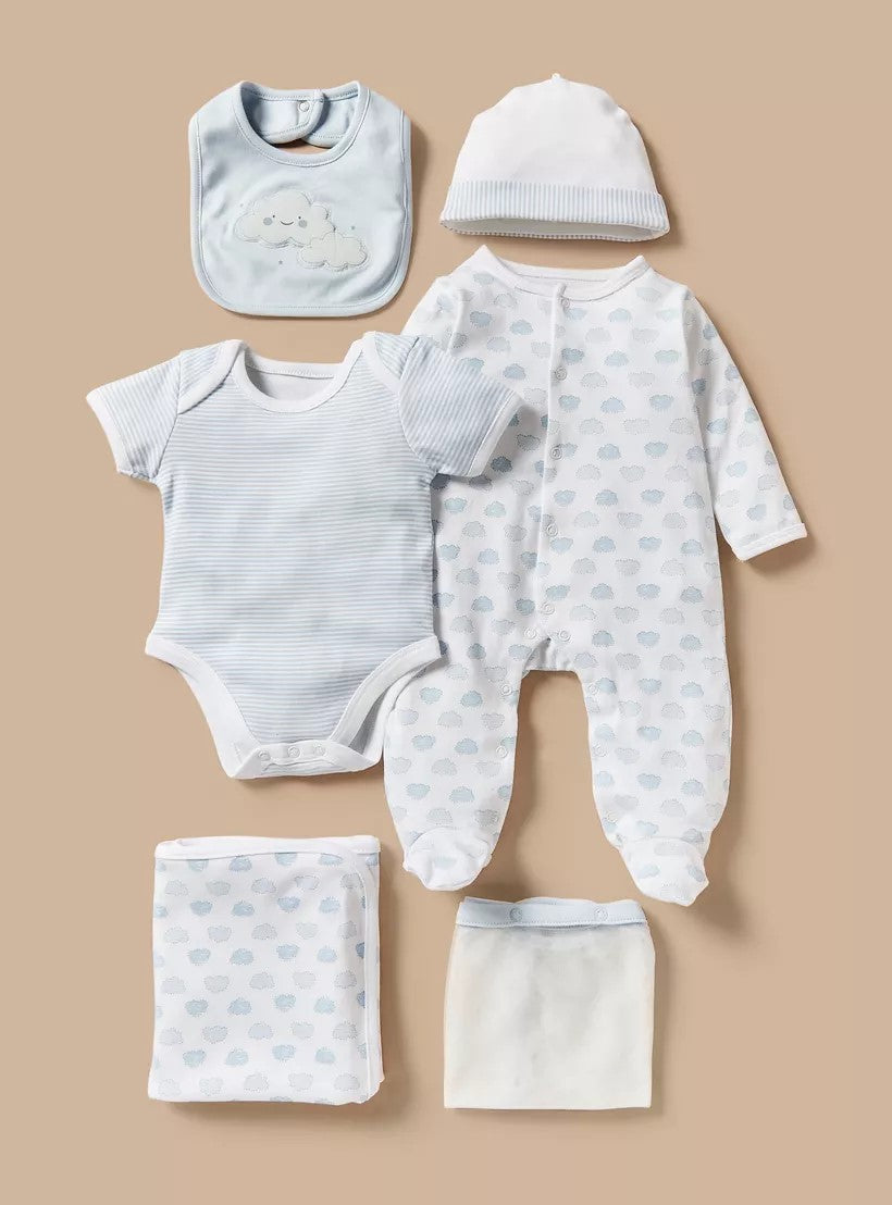 Babyshop - Juniors 6-Piece Printed Clothing Set - BSH174