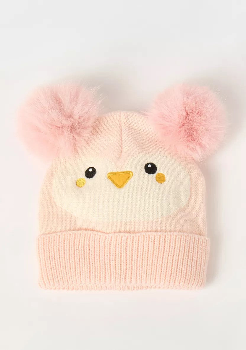 Babyshop - Juniors Penguin Beanie Cap with Pom-Pom - BSH182