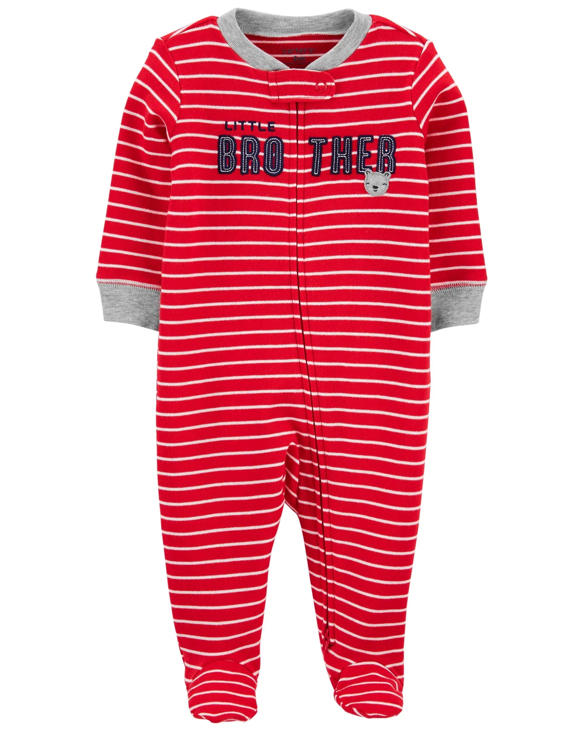 Carters - Little Brother 2-Way Zip Cotton Sleep & Play - CAR109