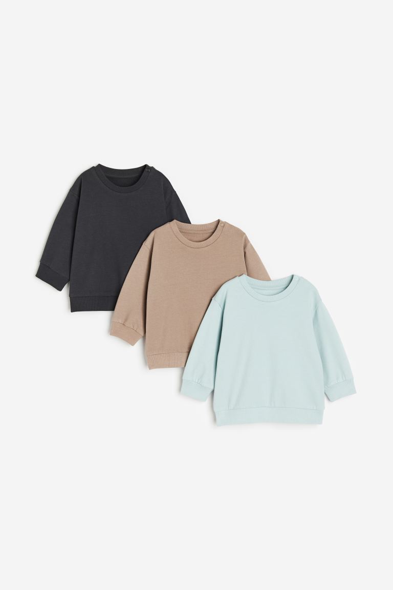 H&M - 3-pack cotton sweatshirts - HM706