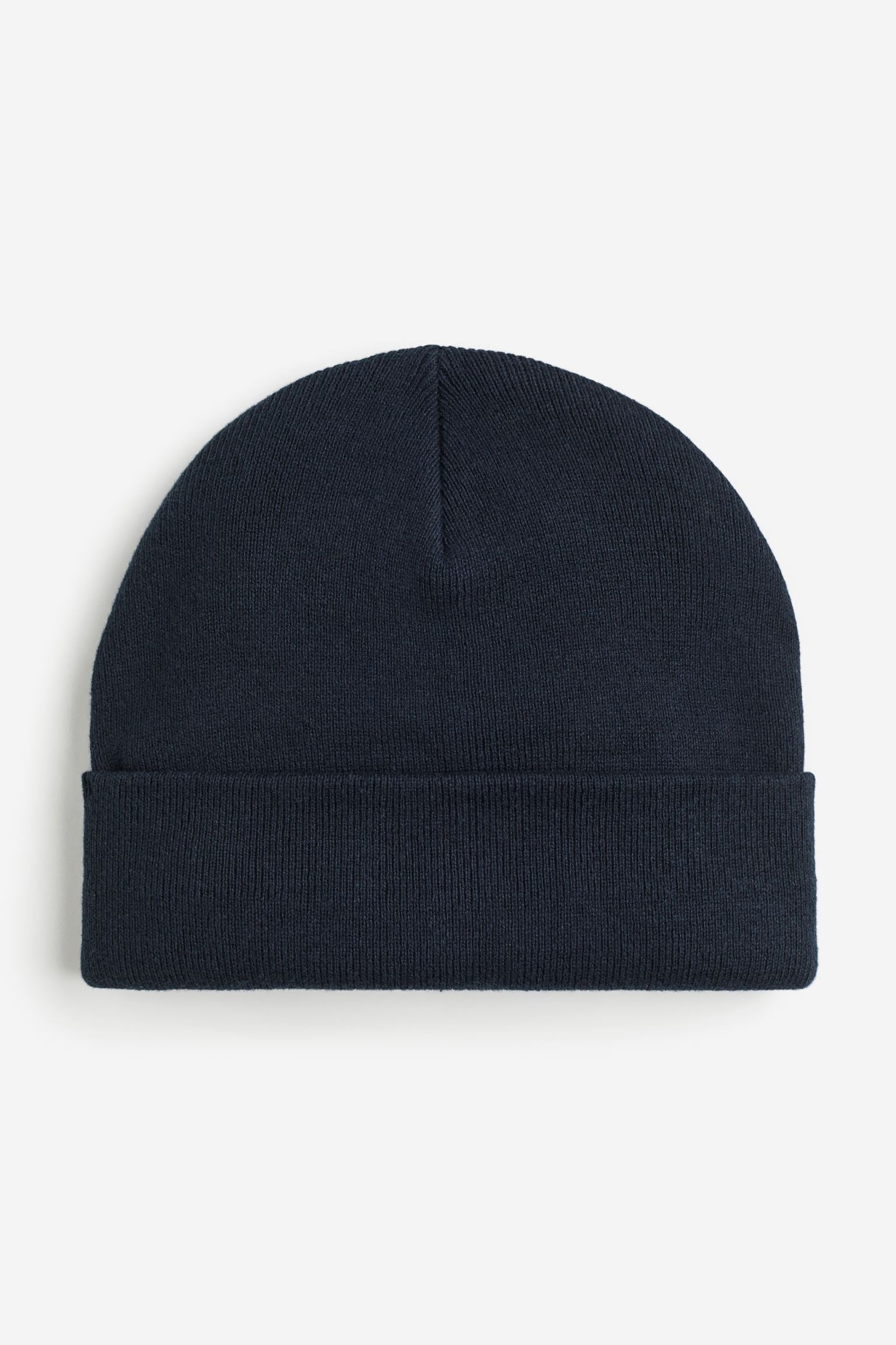 H&M - Cotton beanie- Dark Blue - HM762