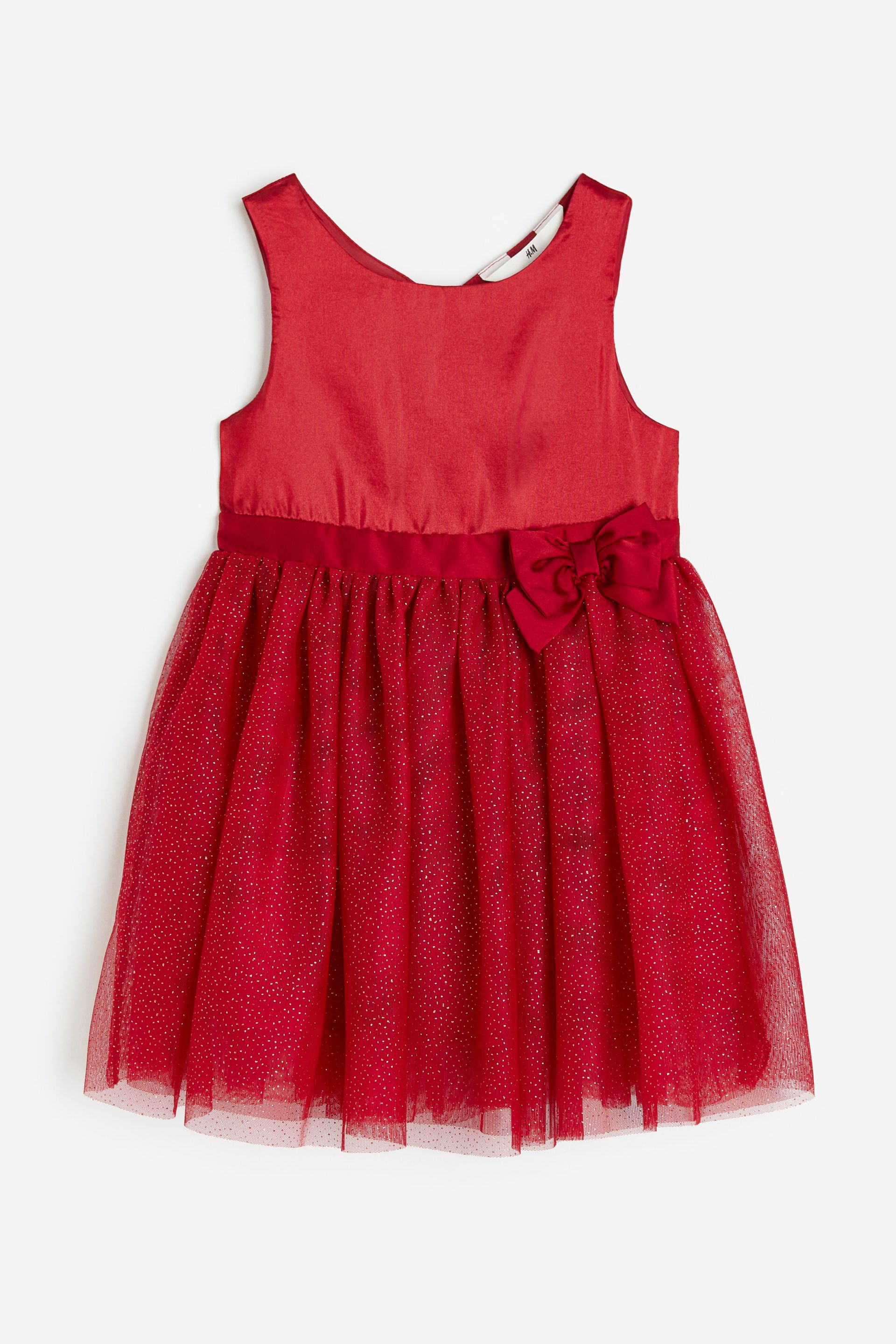 H&M - Tulle-skirt dress - Red  - HM807