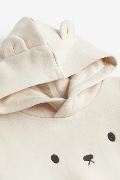 H&M - Ear detail Hoodie - HM819