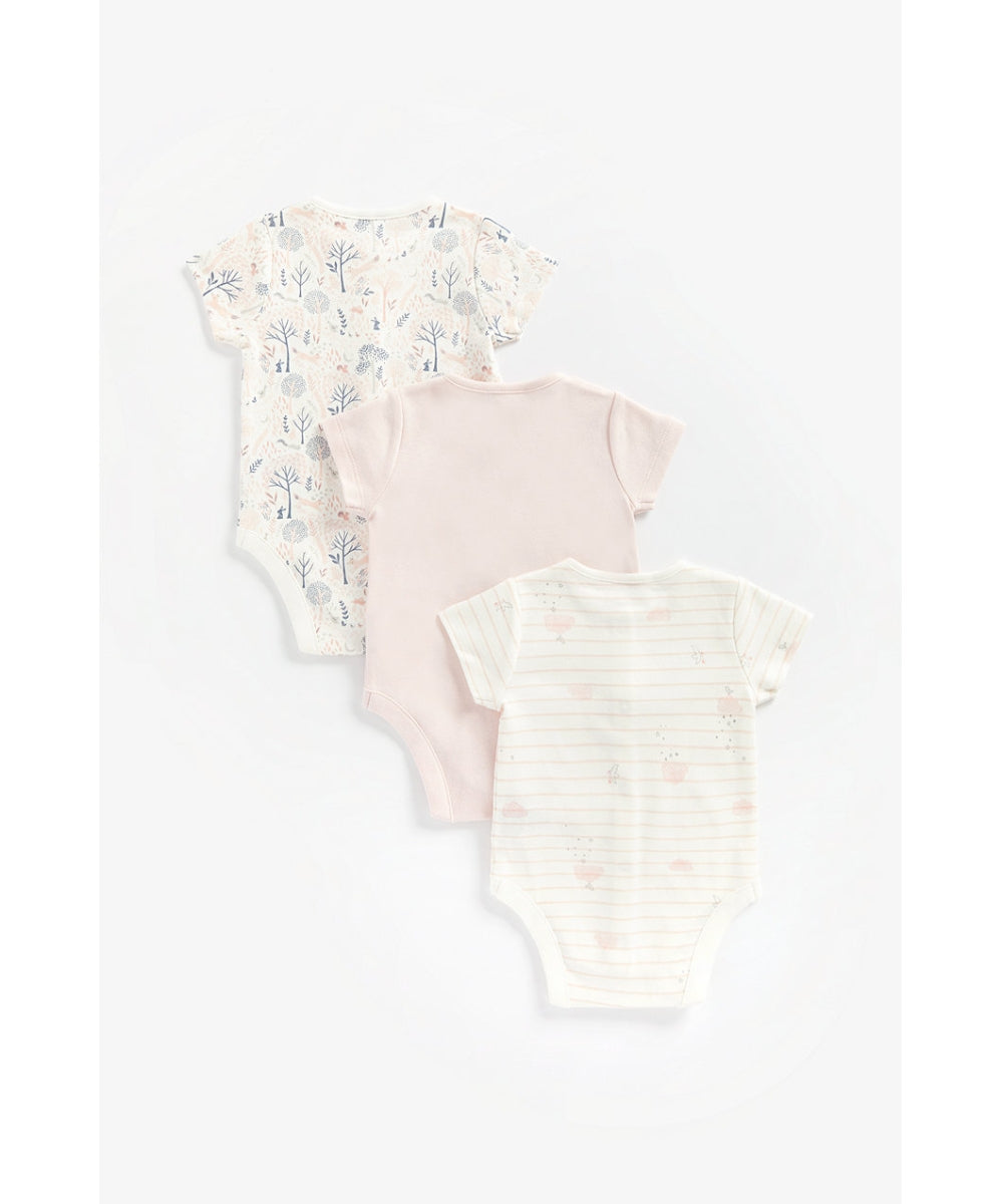 Mothercare - 3 Pack Bodysuit Set - MC304