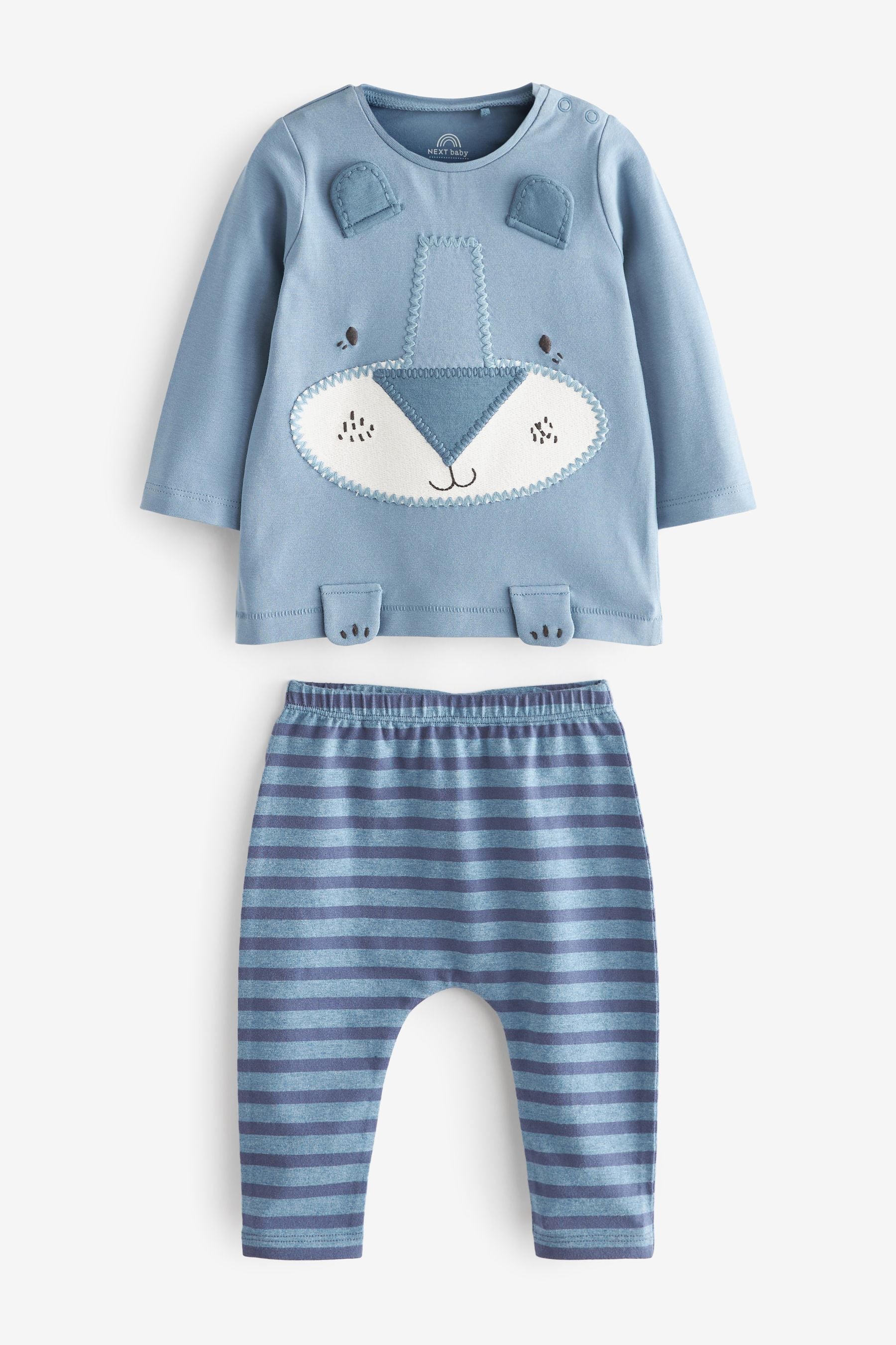 Next - Blue Lion Baby T-Shirt And Leggings 2 Piece Set - NXT153