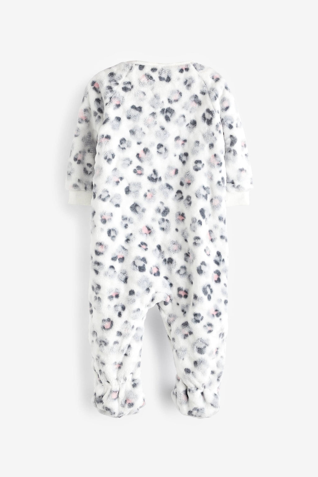 Next - Grey Fleece Baby Sleepsuit - NXT160