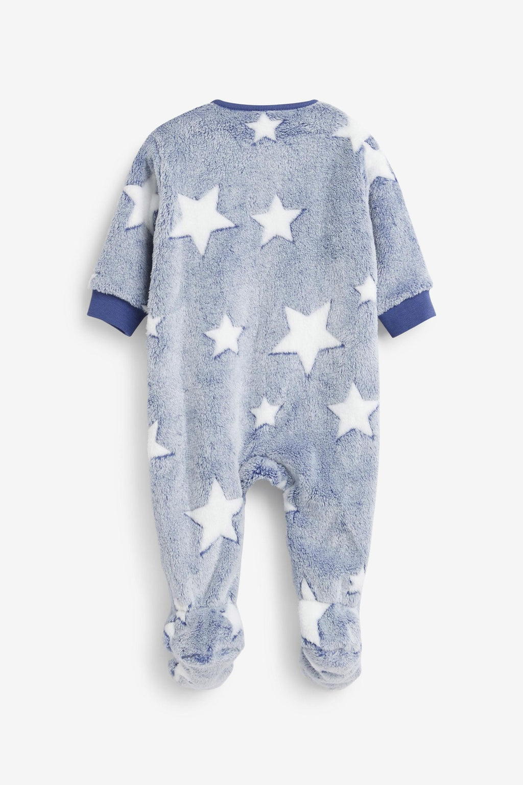 Next - Blue Star Baby Fleece Sleepsuit - NXT180