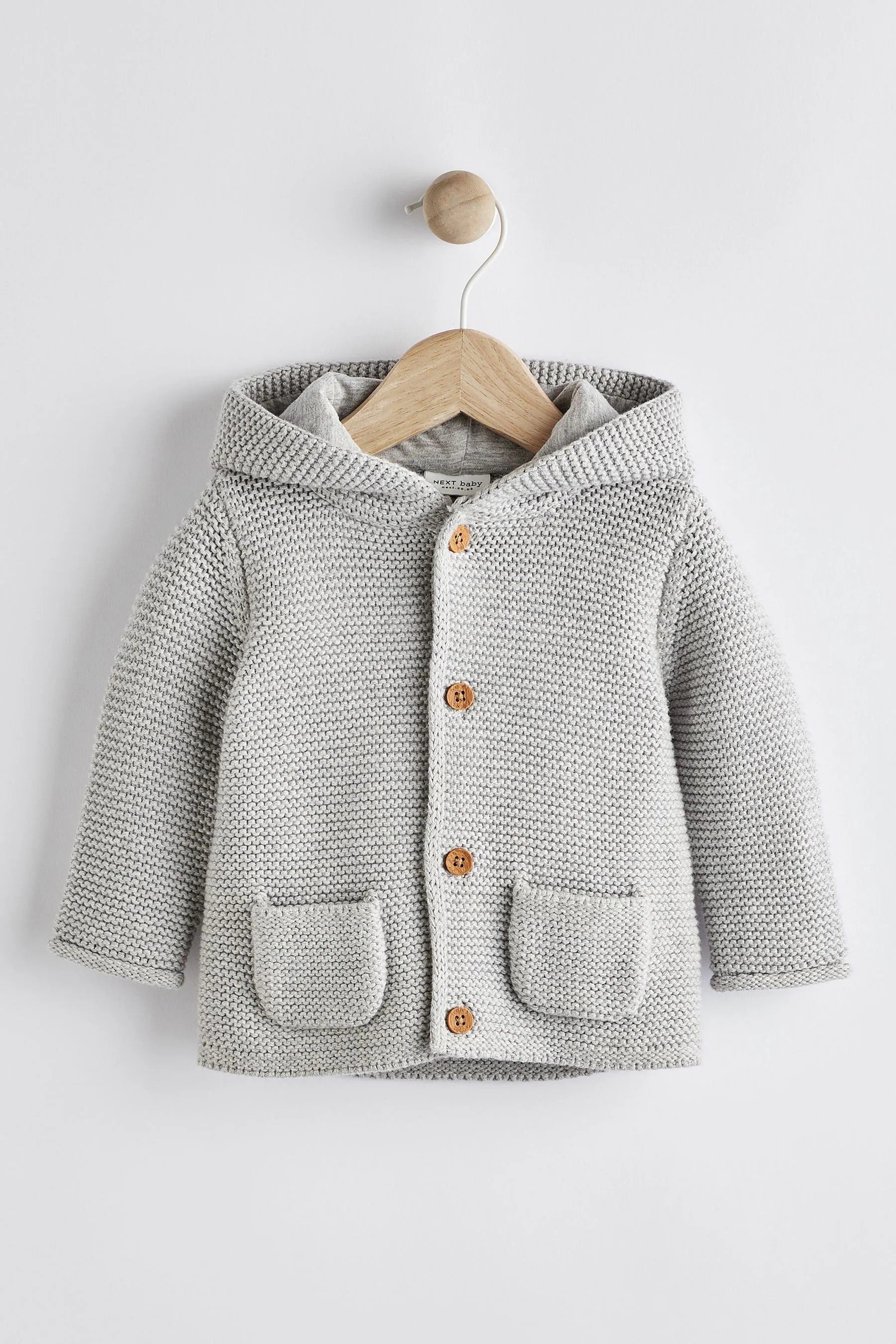Next - Baby Knitted Cardigan - grey - NXT214