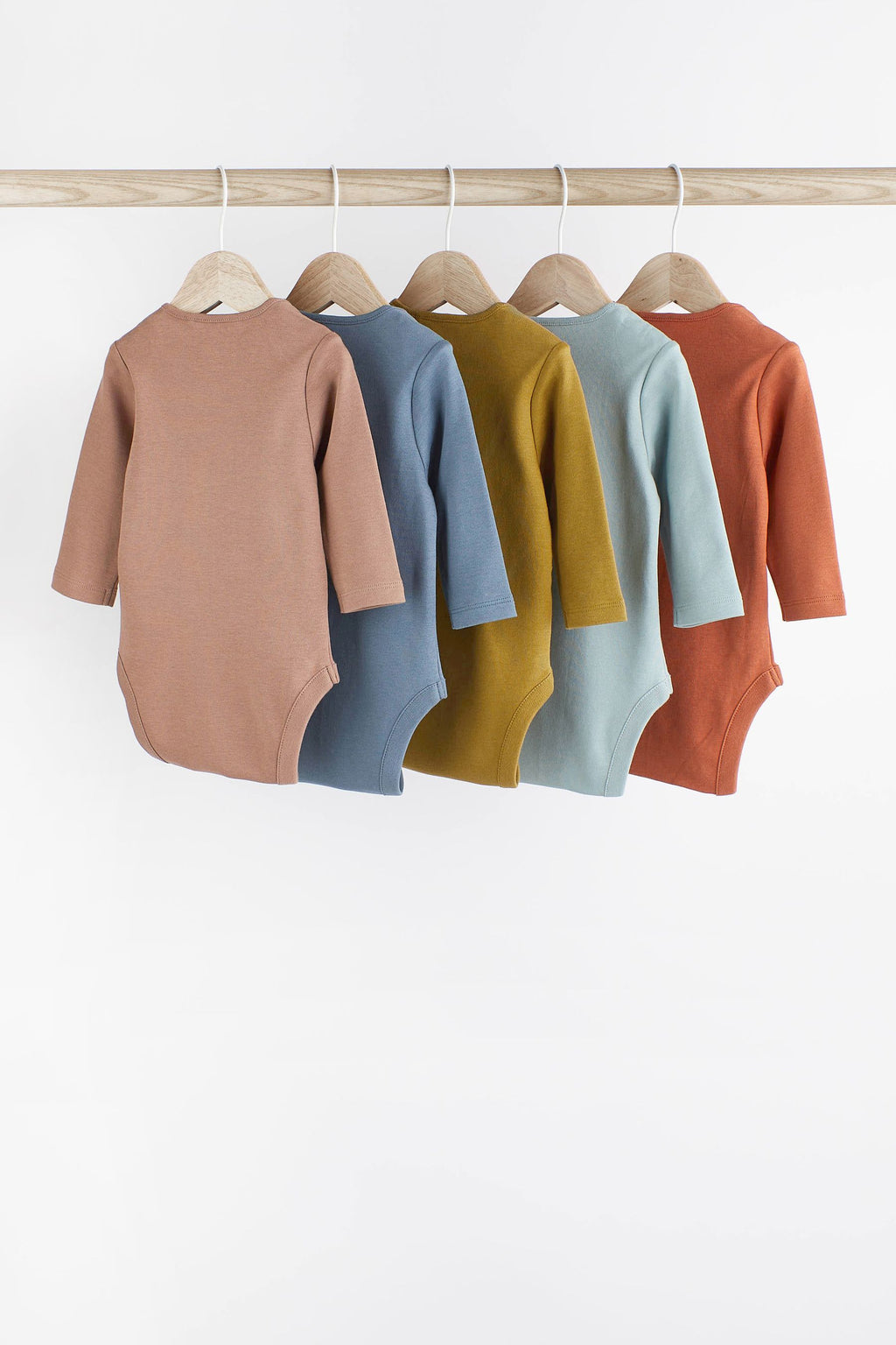 Next - Multi Baby Long Sleeve Bodysuits 5 Pack - NXT222